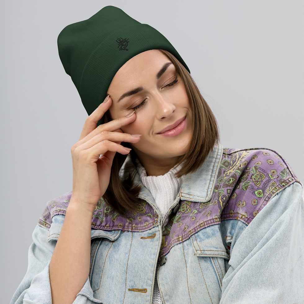 Miniatura: Embroidered Beanie