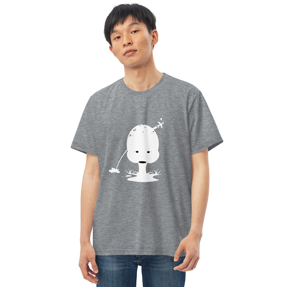 Miniatura: Men's fitted straight cut t-shirt