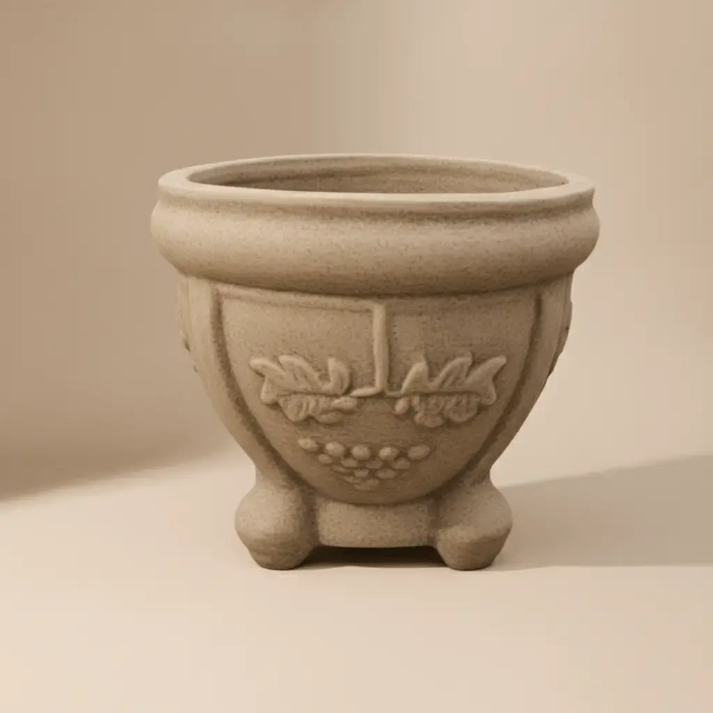 molde fazer vaso cimento uva tradicional