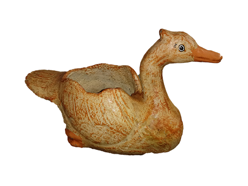 Miniatura: Molde Fazer Cisne - Pata Cimento Aberta para Plantar M6