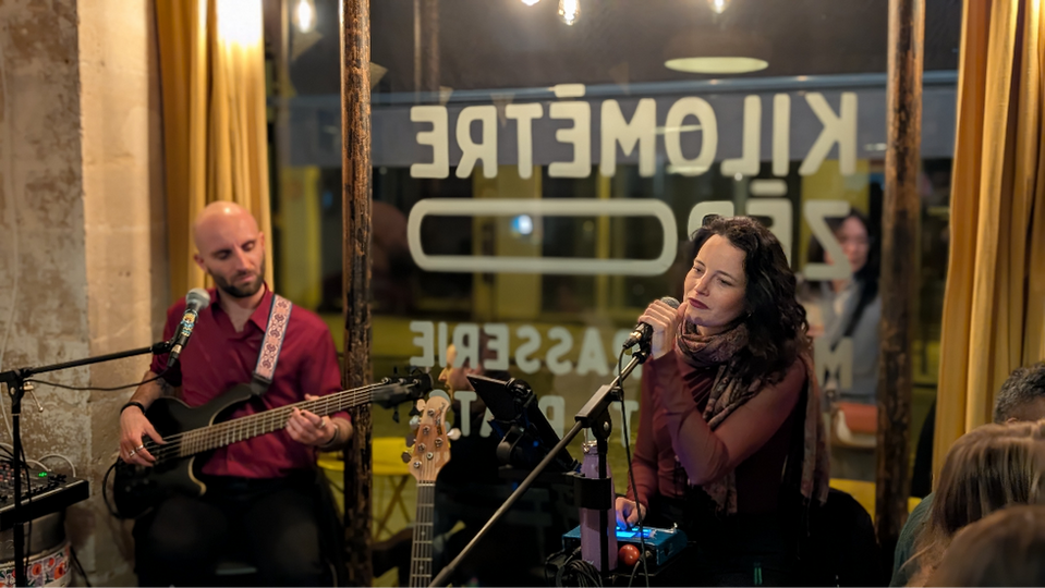 concert au KilomÚtre Zéro musique folk