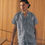 Thumbnail: Short sleeve Hipp shirt | Blue stripe