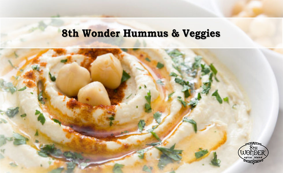 8th Wonder Hummus & Veggies