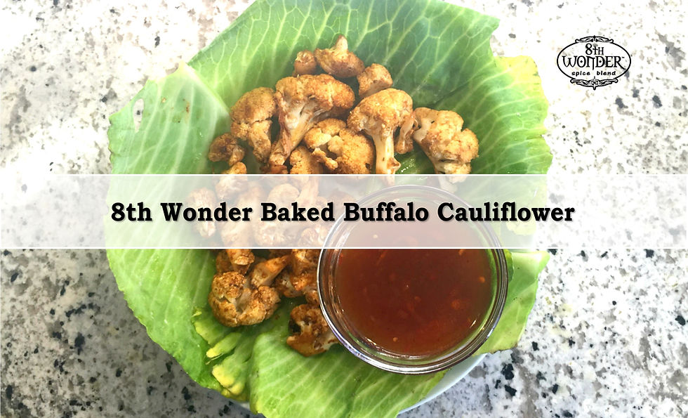8th Wonder Baked Buffalo Cauliflower