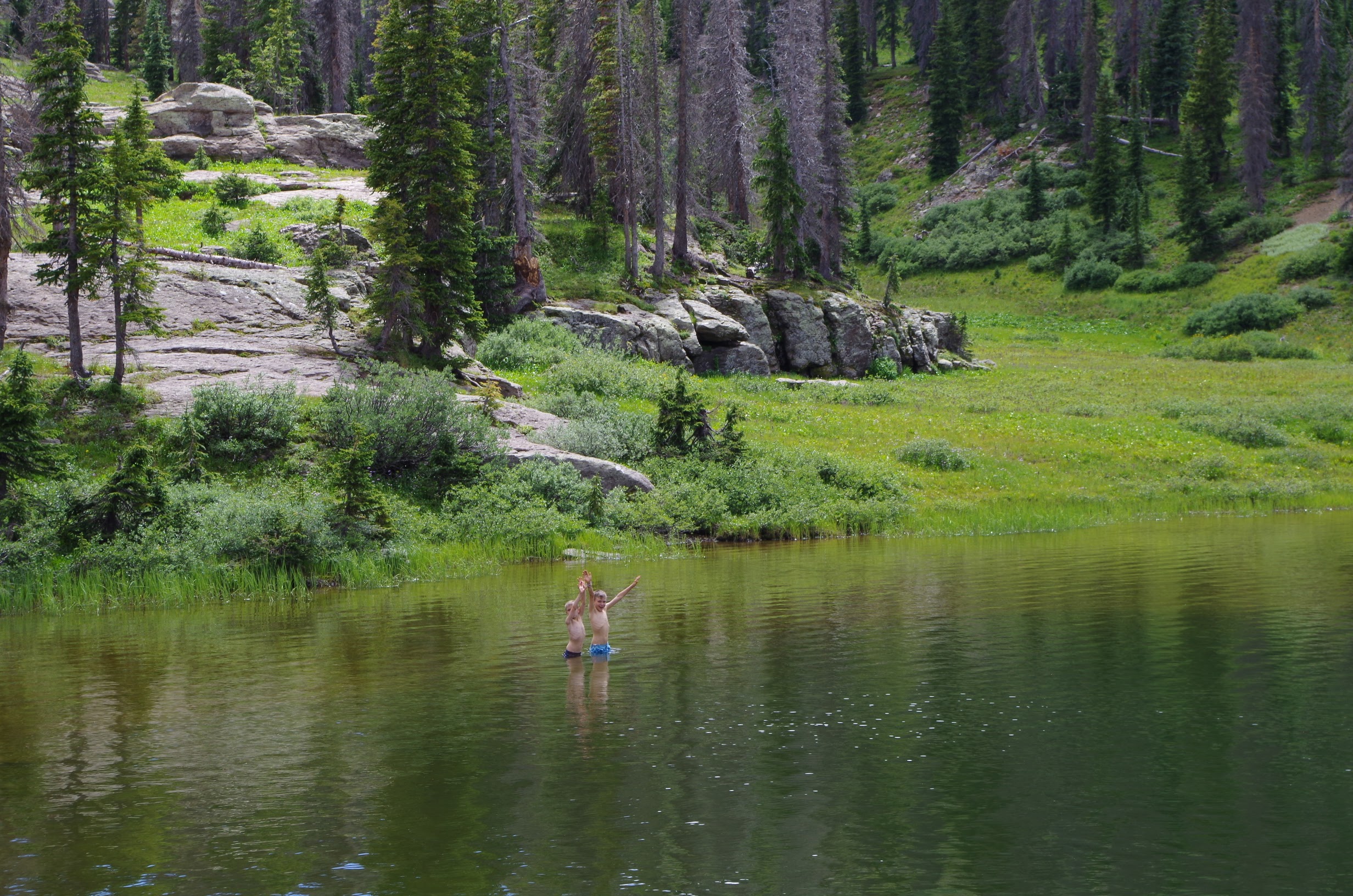 Quartz Lake near Pagosa Springs, Colorado