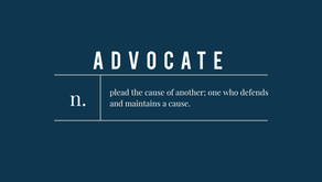 Be an advocate 