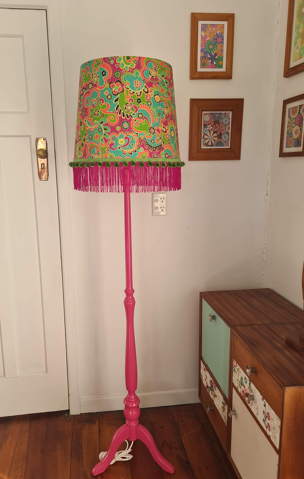 Pretty in Pink Standard Lamp