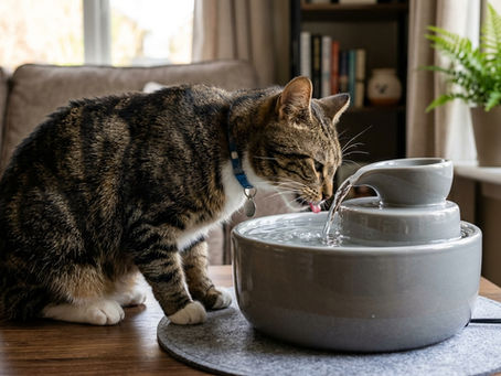 Feline Hydration Physiology and the Role of Smart Fountains in Preventing Urinary Tract Disease