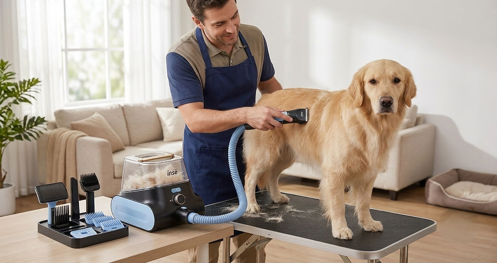 Revolutionizing Pet Grooming: How Low-Noise Vacuum Trimmers Reduce Stress for Your Furry Friends