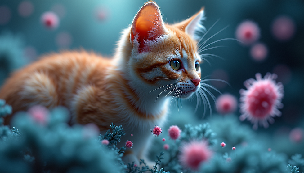 Understanding the Feline Microbiome's Role in Immune Health and Longevity