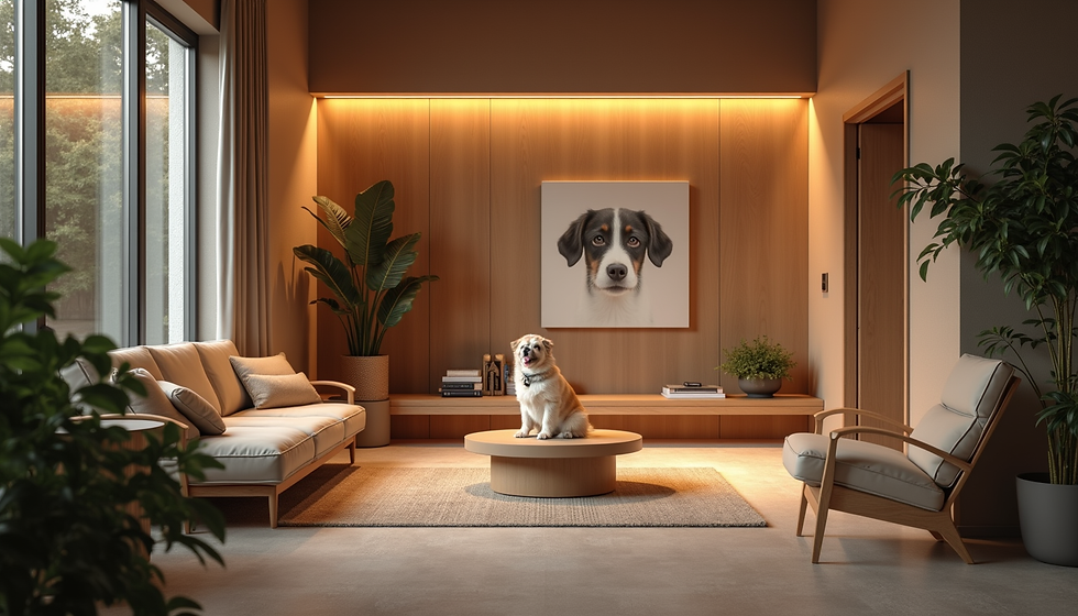The Connected Habitat: Exploring How Ambient Automation Regulates Cortisol Levels in Indoor Pets