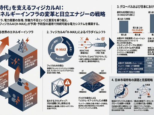 フィジカルAIが拓く次世代エネルギーシステムの革新:日立エナジーが挑むITとOTの融合とグローバル標準化(日立Physical AI Dayレポート)