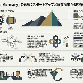 危機を好機に変える「メイド・イン・ジャーマニー」の逆襲──ディープテックと既存産業の融合が導く次世代エコシステム(Hannover Messe2026報告)