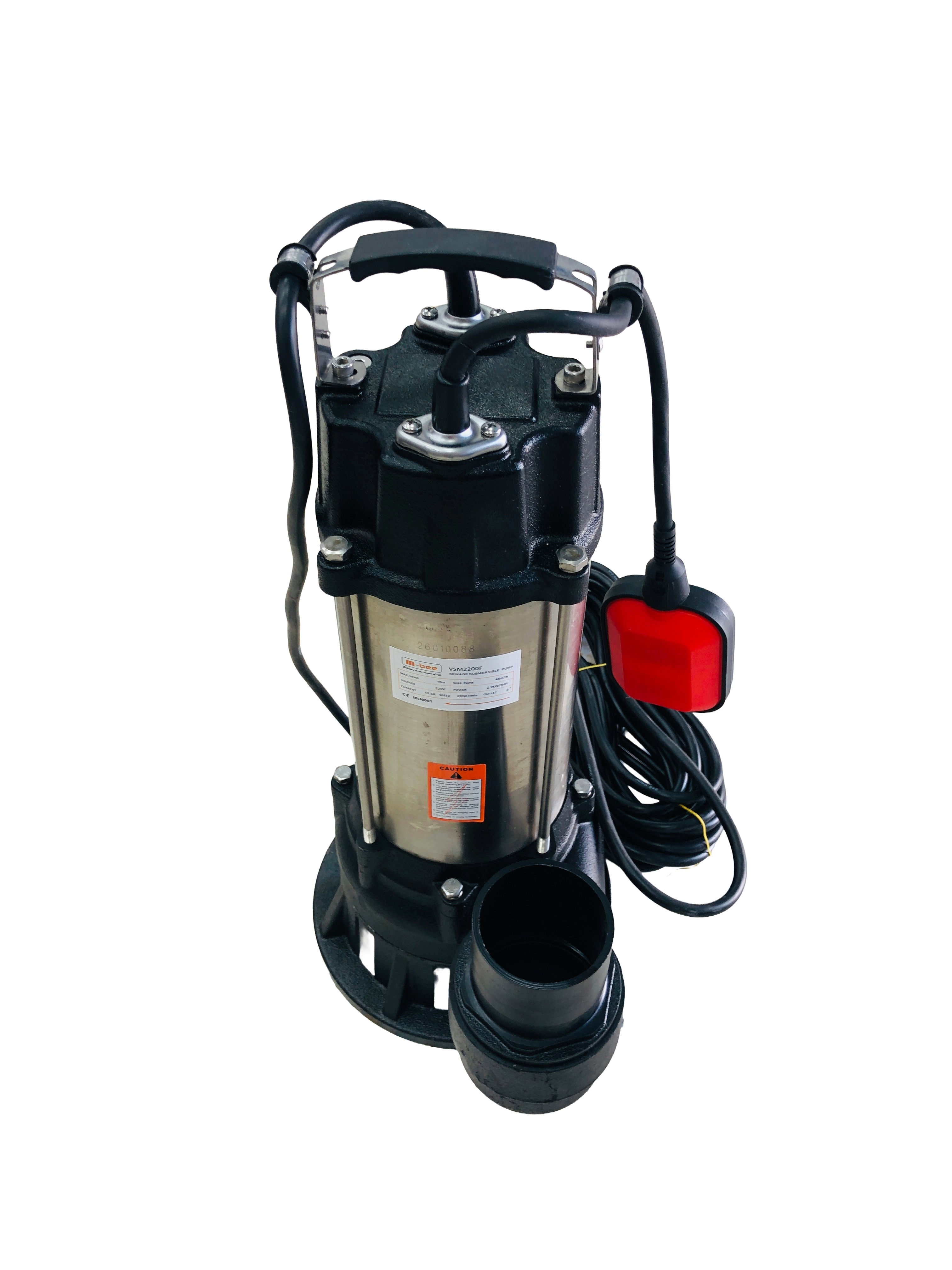 Mbee Sewage Pump 3hp VSM2200F 3"
