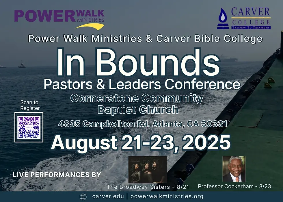 In Bounds Pastors & Leaders Conference