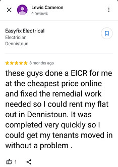 EICR Glasgow