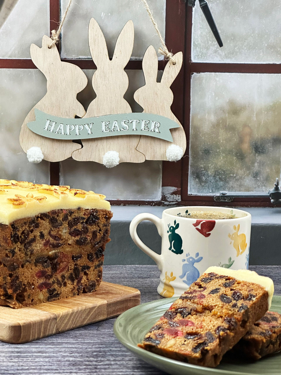 Easter Simnel Loaf Cake