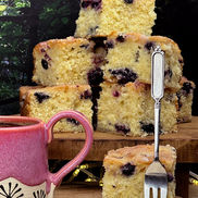 Blueberry & Lemon Drizzle Traybake