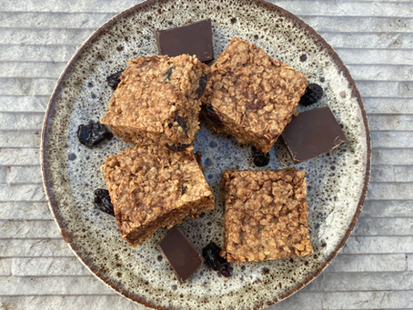 Dark Chocolate & Cherry Flapjack