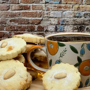 Apricot & Almond Shortbread Biscuits