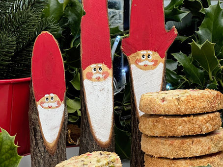Santa’s Whiskers Shortbread Biscuits