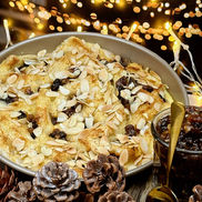 Mincemeat Bread & Butter Pudding