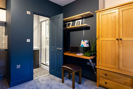 Ensuite Navy bedroom