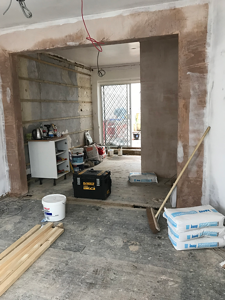 Refurb in progress