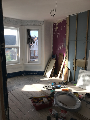 Bedroom strip out