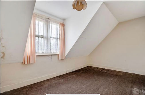 Dated bedroom