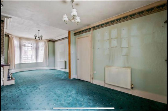 Dated victorian living room