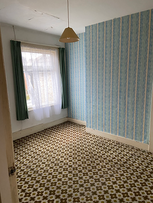 Dated bedroom