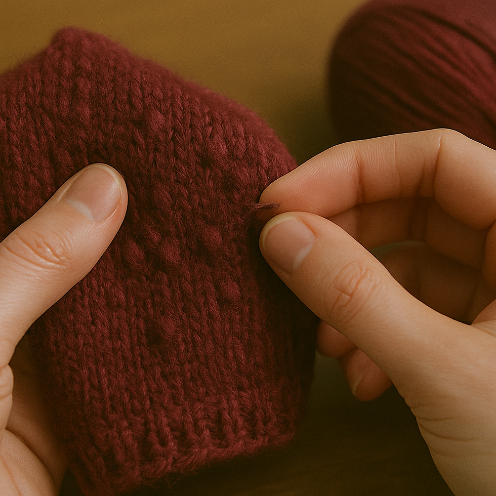 More Pilling on Finished Projects