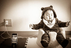 Ironbaby charging now
