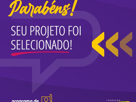 Resultado dos selecionados do Programa Novos Projetos Novos Negócios