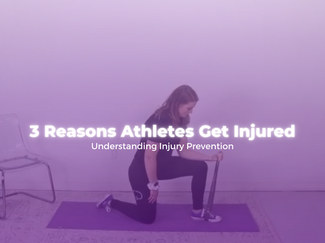 3 Reasons Athletes Get Injured