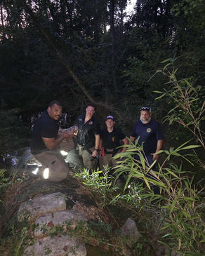 Senior Dog Meatball Pulled to Safety From Storm Drain in St Tammany Parish