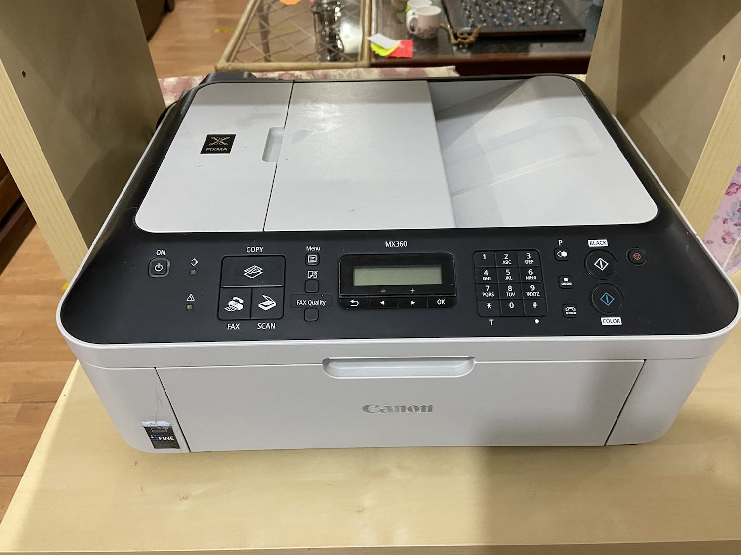 how to fax with a canon mx320 printer how to fax with a canon mx320 printer