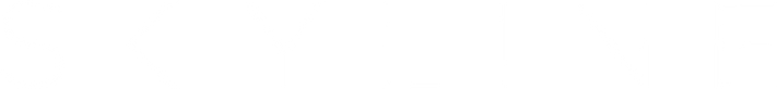  wit op blauw skyline logo