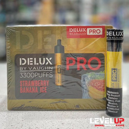 Strawberry Banana Ice Delux Pro | LEVEL UP SMOKE SHOPS Strawberry Banana Ice Delux Pro | LEVEL UP SMOKE SHOPS