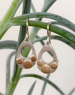 Rounds of Gold Earrings