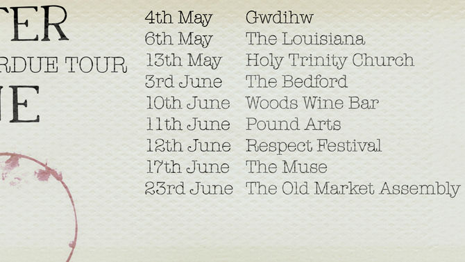 Overdue Tour Dates (so far!)