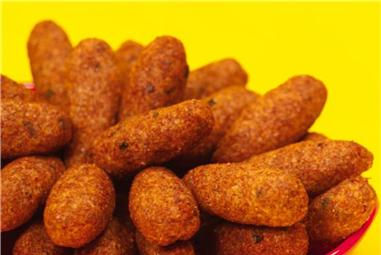 Quibe de Peixe e Quinua