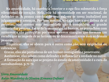 A aura da amorosidade