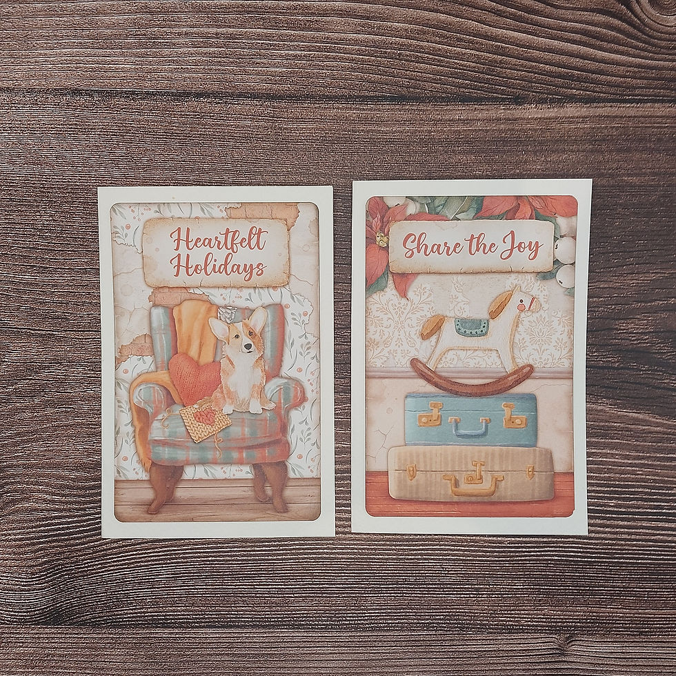 Thumbnail: Christmas Postcards