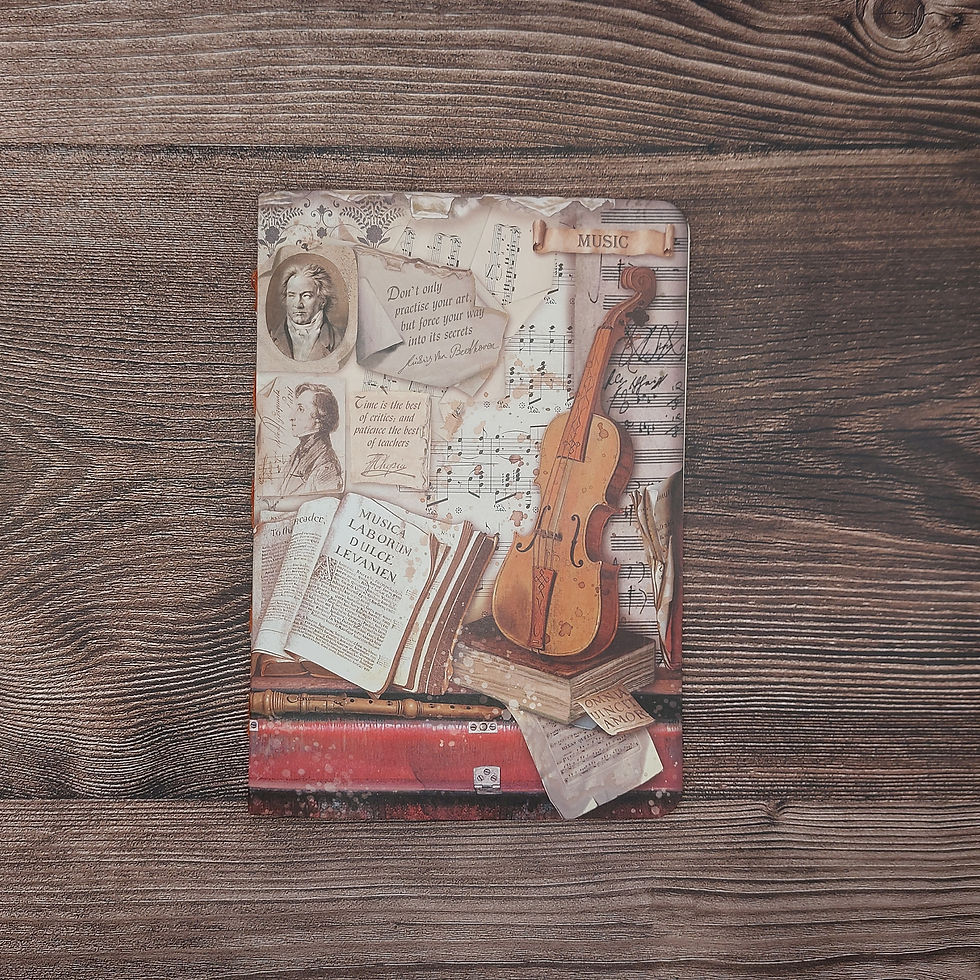 Thumbnail: Lined notebook size A5