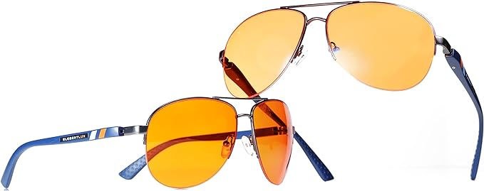 Thumbnail: Pilot birtugleraugu með gulu gleri, 1 stk