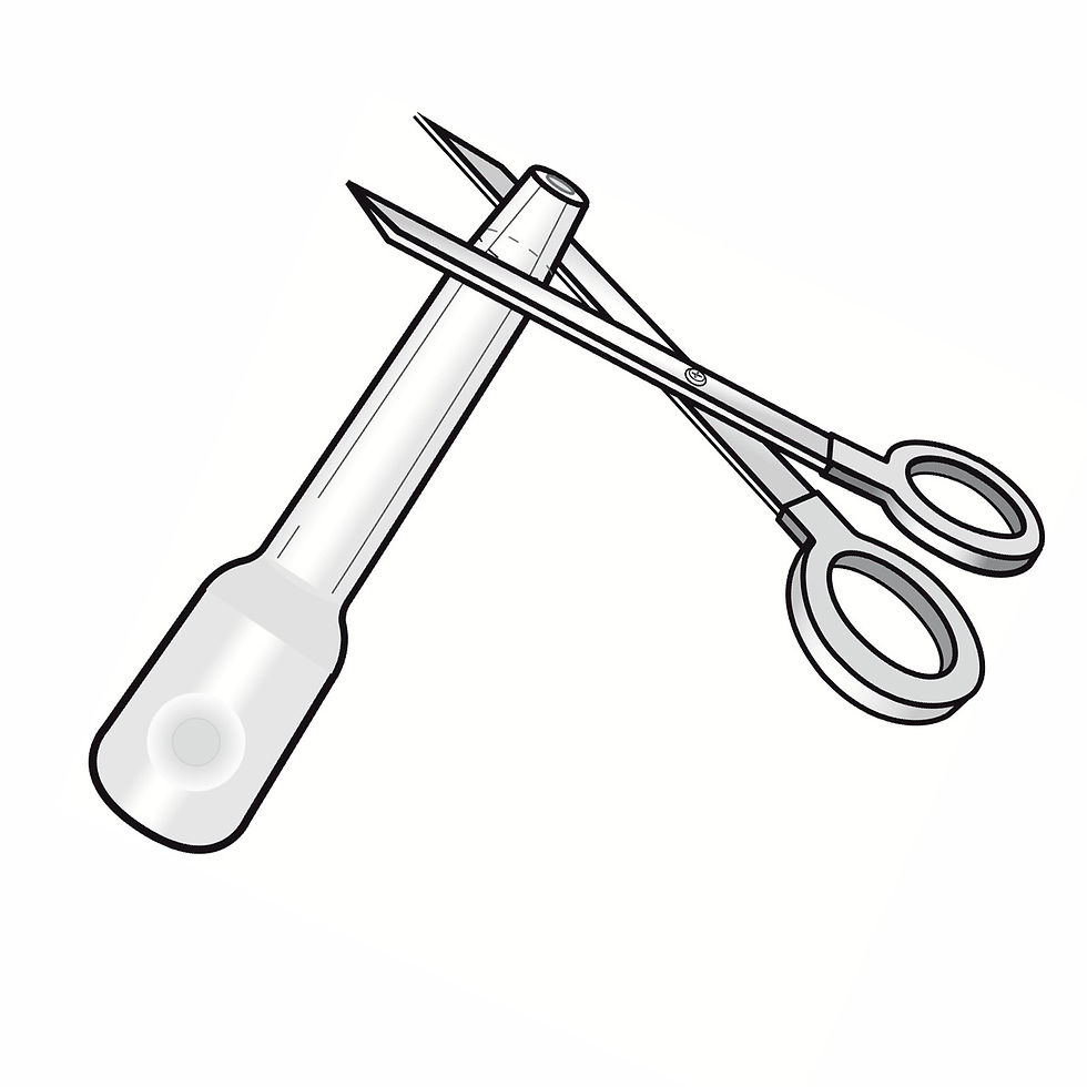 Thumbnail: Fjölnota stykki sem auðveldar sog úr röri