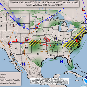   Weather Outlook From June 13th-19th
