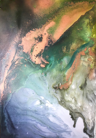 Taís Catarine-O Dedo de Deus- 70x100cm-